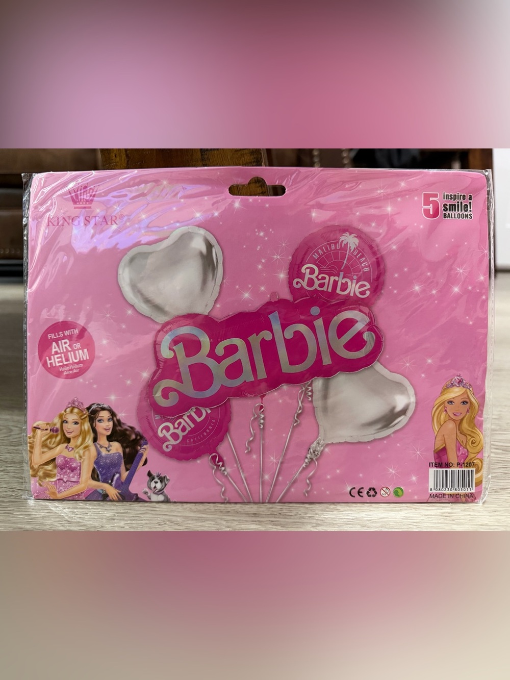 Barbie Balloon Set (3 designs available)
